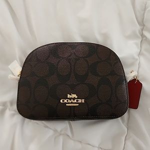 COACH signature canvas mini Serena crossbody bag